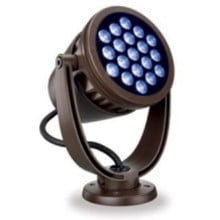 Color Kinetics eColor Burst Powercore gen2, Blue, Bronze Housing, Architectural - Special Order