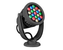 Color Kinetics ColorBurst gen2 Powercore, RGBW, Gray Housing, Architectural Mount - Special Order
