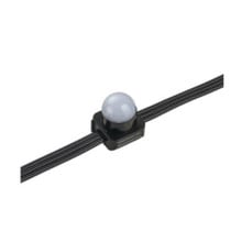 Color Kinetics eW Flex Micro, 3000K, 50 nodes, 4in OC, Black Node/Cable, Translucent Dome Lens, 3ft Whip