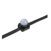 Color Kinetics eW Flex Micro, 3000K, 50 nodes, 12in OC, Black Node/Cable, Translucent Dome Lens, 3ft Whip