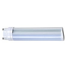 LED PL Retrofit Lamp for Twist Lock CFL Bulbs - Replaces 13 Watt- GU24 Base Lamps - Ballast Bypass, 3500K and 900 Lumens