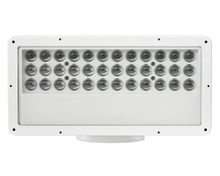 Color Kinetics ColorBlast gen4 Powercore, RGBW, Forward Throw Asymmetric, White Housing, UL/CE/CQC