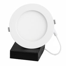 4 Inch Edge Lit Recessed LED Downlight - 9 Watt- 630 Lumens - 3000K Soft White - 120V - Dimmable - Recessed Can Not Required