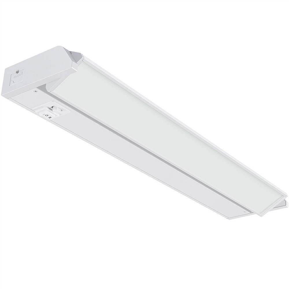 Adjustable LED Under Cabinet Light 12 inch, Watt, White, with swivel  lens, changeable color temperature and hi-low switch