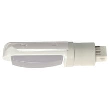9 Watt LED Retrofit for all 18,26,32,42 Watt 4-Pin G24Q Base PL Bulbs - 3500K