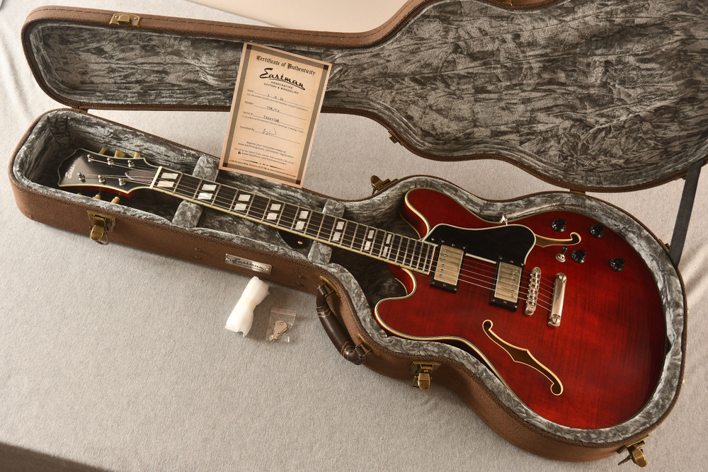 Eastman T59/TV Truetone Vintage Gloss Thinline Archtop Guitar