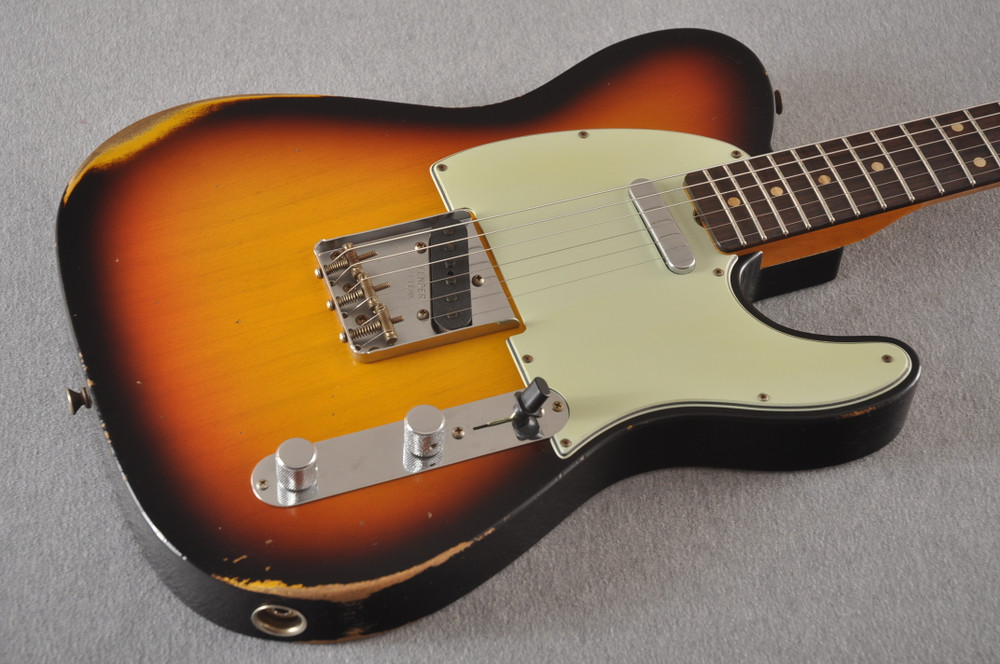 Fender Custom Shop 1961 Telecaster Relic Sunburst Texas Specials Guitarhotline Com