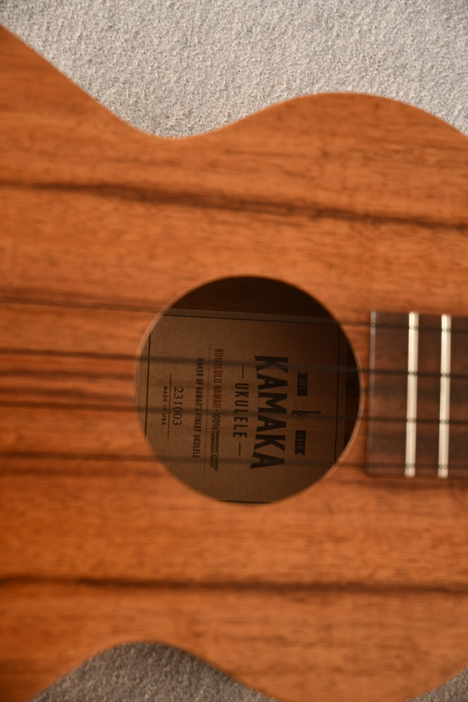 Kamaka Electric Ukulele Tenor Long Neck HF3L Hawaii 231003