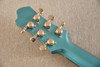 Eastman Romeo LA Hollowbody Archtop Electric Guitar – Blue, Seymour Duncan P-90 - View 9
