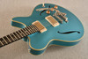 Eastman Romeo LA Hollowbody Archtop Electric Guitar – Blue, Seymour Duncan P-90 - View 8
