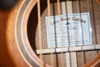 Lazy River Mahogany Weissenborn 6 String — Label