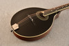 Eastman MD404 Black Mandolin A Style Oval Hole Solid Spruce Top