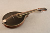 Eastman MD404 Black Mandolin A Style Oval Hole Solid Spruce Top - View 3