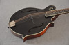 Eastman MD415-BK Black Mandolin F Style Solid Spruce Top