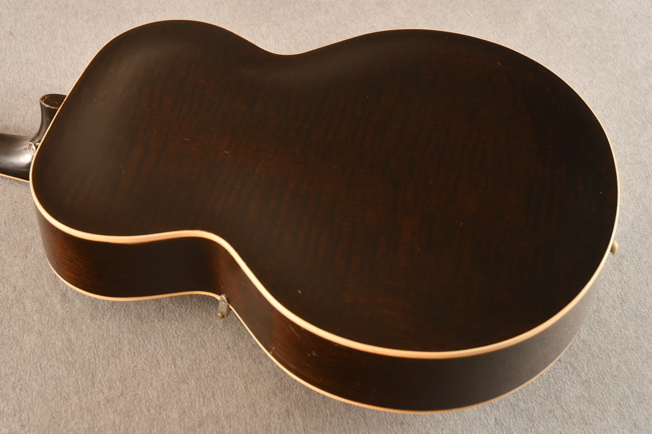 1936 Gibson L-7 w/ OHSC DeArmond FHC + Kent Armstrong Pup #93412