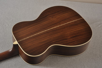 Martin Custom 000 Style 28 Adirondack Sunburst Guitar #2496115 - Back Angle 