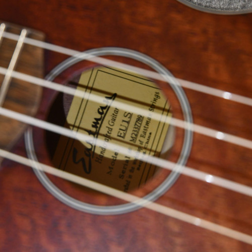 Eastman EU1S Soprano Ukulele – Solid Mahogany Top, Back & Sides - View 4