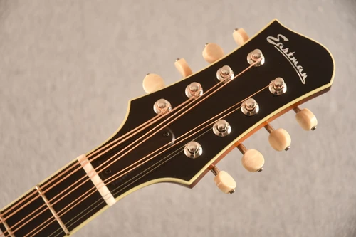 Eastman MDO605 Octave Mandolin Acoustic Electric – Solid Spruce & Maple - View 4