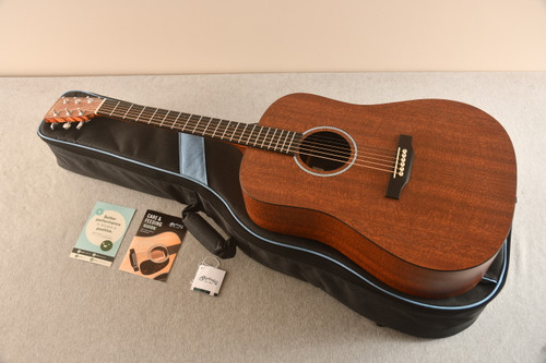 Martin D-X1E Mahogany Acoustic Electric Guitar - View 3