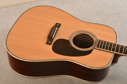 Martin D-42 Modern Deluxe Acoustic Guitar #2825684 - Top