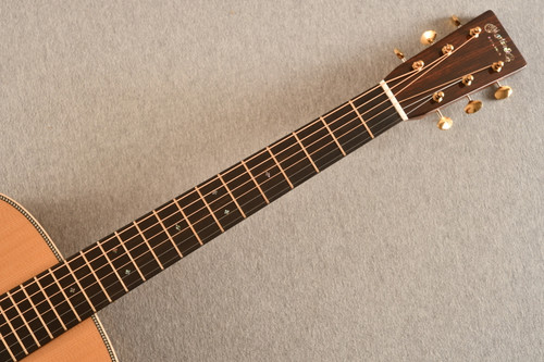 Martin OM-28E Modern Deluxe Fishman Electric Guitar #2861265 - Neck