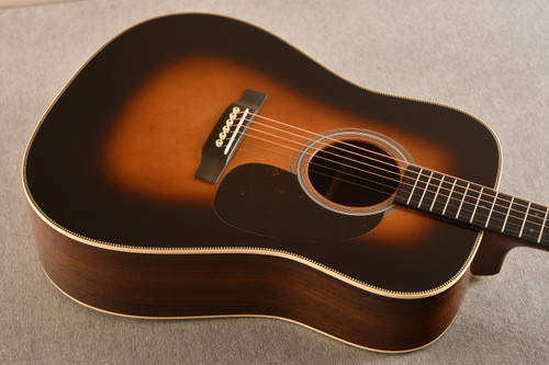 Martin HD-28 Sunburst Standard Dreadnought Acoustic #2871695 - Top