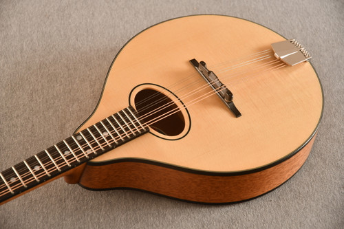 Eastman PCH-M104-Nat Mandolin A-Style Oval Hole Flat Back - View 5