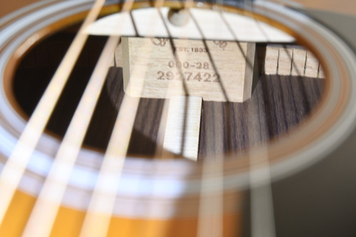 2025 Martin 000-28 Ambertone Refresh #2927422 - Neck Block