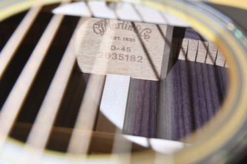 2025 Martin D-45 Refresh #2935182 - Serial Number