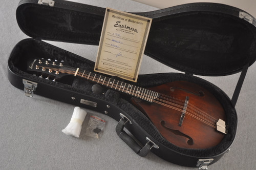 Eastman MD505CC/n Teardrop Mandolin A Style F Holes Comfort Edge - View 3