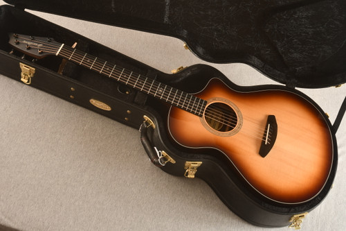 Breedlove Premier Concert Burnt Amber CE Adirondack #26294 - Case