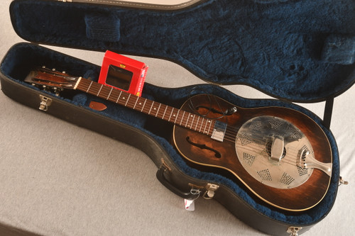 1989 National Jazz Blues JB-1 w/ Lace Pickup #19 - Case