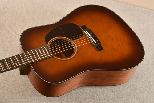 2023 Martin Custom Shop D-18 Adirondack Sinker Ambertone #2717041 - Top Angle