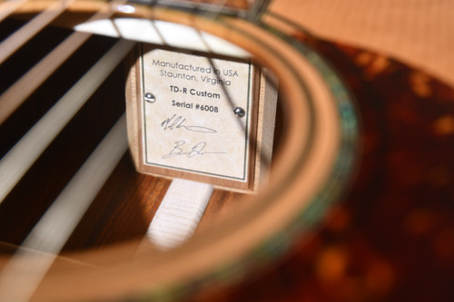 Huss & Dalton TD-R Custom Style 42 Cocobolo #6008 - Neck Block