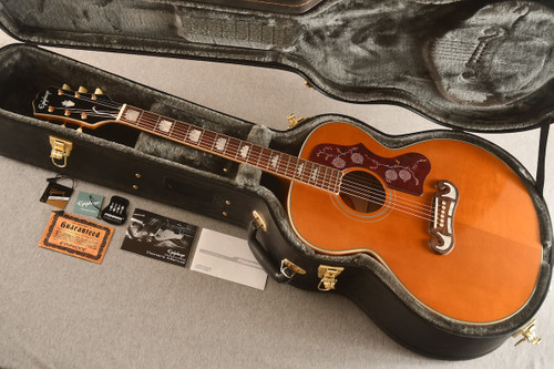 2023 Epiphone Inspired by Gibson J-200 #21092311749 - Case