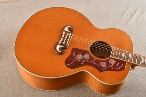 2023 Epiphone Inspired by Gibson J-200 #21092311749 - Top