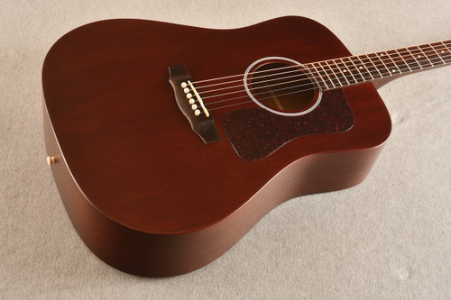 2022 Guild D-20 Natural Mahogany Brass Nut #C221572 - Beauty