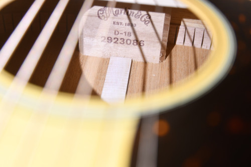 Martin D-18 Satin #2923086 - Neck Block