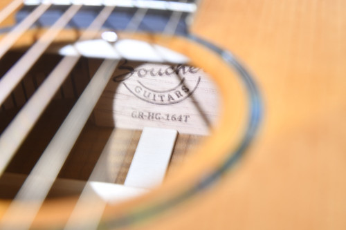 Boucher GR-HG-164T Torrefied 5A Flamed Maple Parlor #gr-me-1018-p - Neck Block