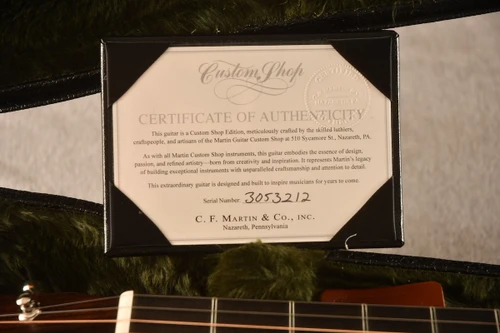Martin Custom Shop D-18 Adirondack (1 11/16 Nut) #3053212 — Ambertone Dreadnought - View 3