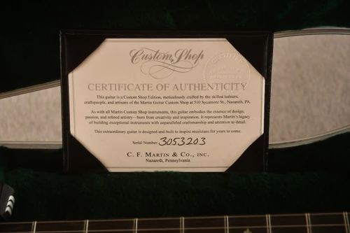 Martin Custom Shop OM-28 (1 11/16 Nut) #3053203 — Orchestra Model - View 3
