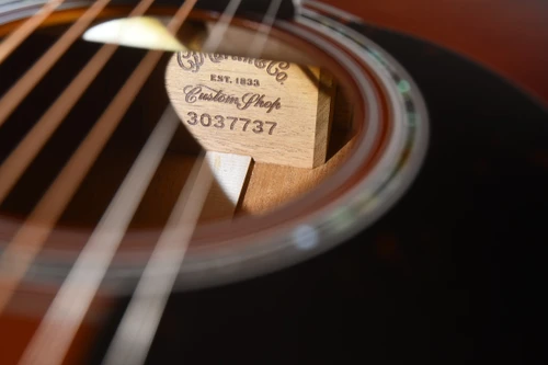 Martin Custom Shop 000-18 Burst 45 Style Rosette #3037737 — Acoustic Guitar - Neck Block