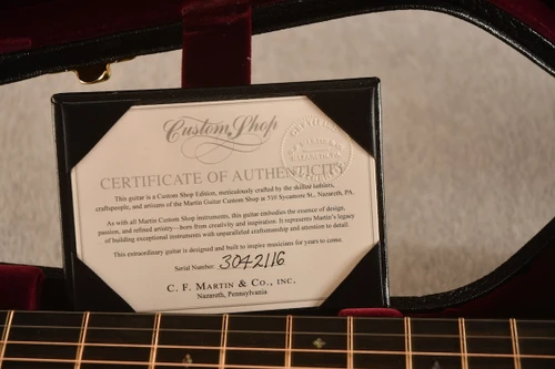 Martin Custom Shop 012-28 Modern Deluxe Adirondack (12-Fret) #3042116 — Acoustic Guitar - View 3