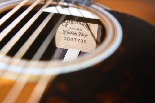 Martin Custom Shop GJ-28 Sunburst Grand Jumbo #3037733 — Acoustic Guitar - View 4