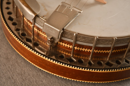 1930s Kay Kraft Tenor Banjo Deluxe - Bridge