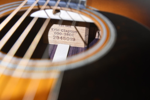Martin 000-28EC Eric Clapton Sunburst #2945019 - Neck Block