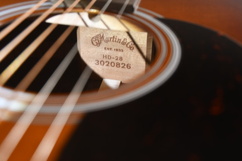 Martin HD-28 Ambertone #3020826 - Neck Block