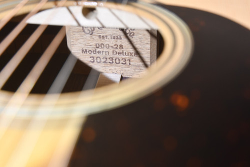 Martin 000-28 Modern Deluxe #3023031 - Neck Block