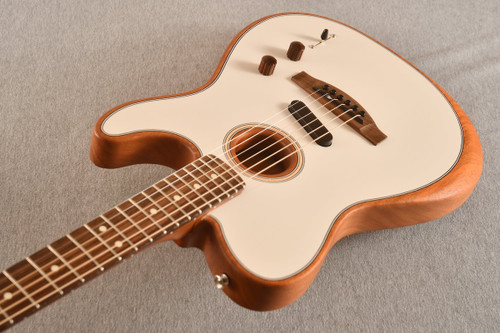 2022 Fender Acoustasonic Player Tele #MXA2214844 - Top Angle