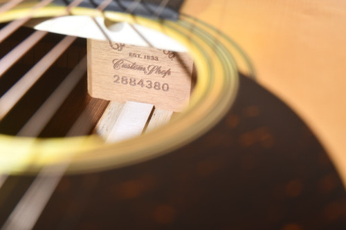 Martin Custom Shop OM-28 Engelmann Premium Guatemalan (2024) #2884380 - Neck Block